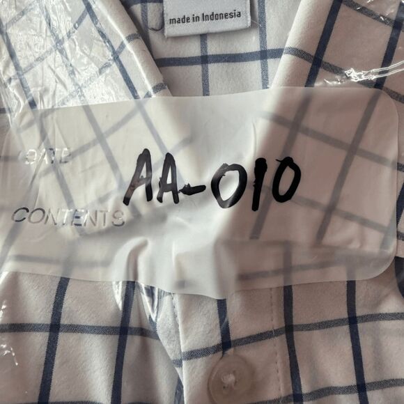 Mizzen + Main Men's Leeward Performance Button Up Shirt White Size Large Trim - Picture 8 of 8